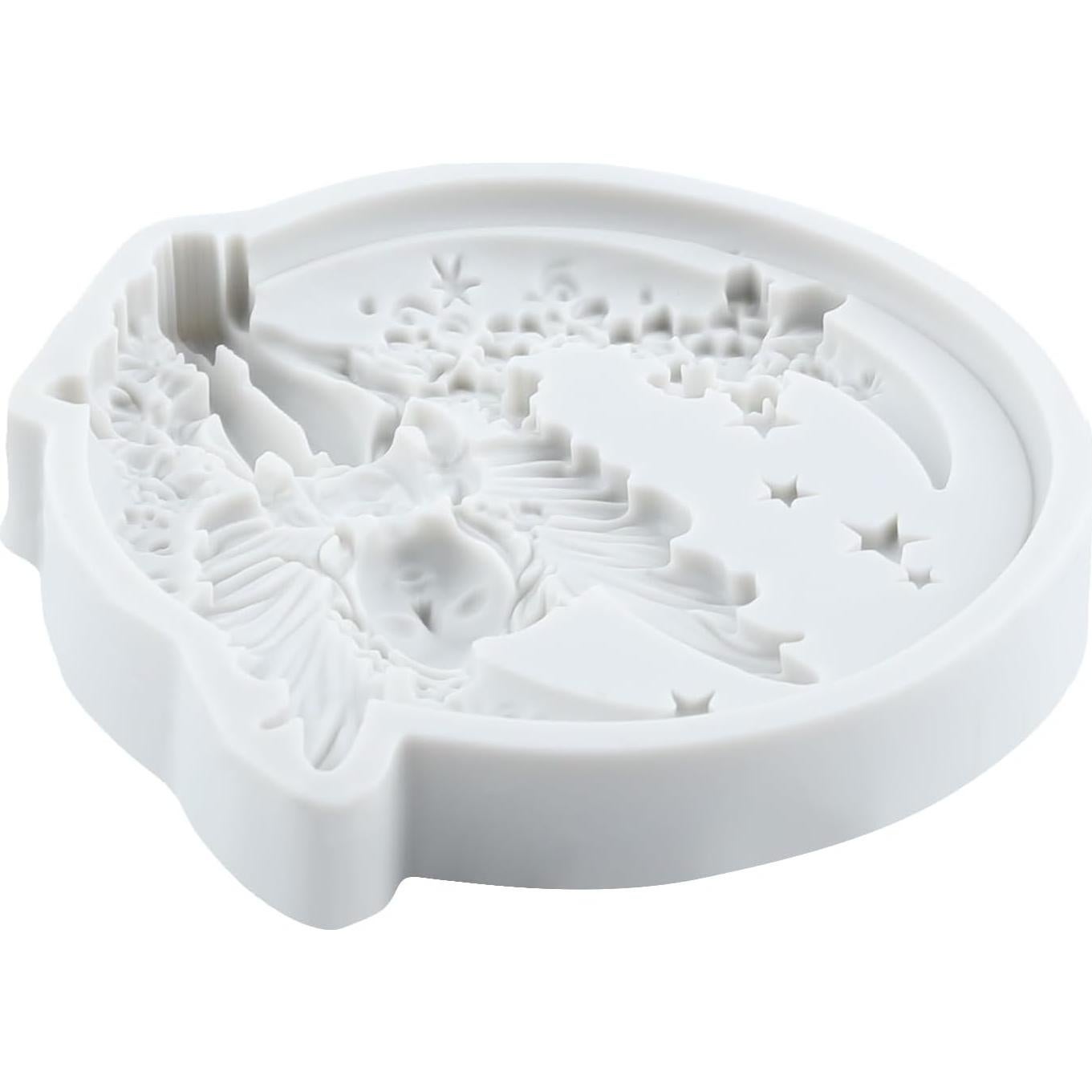 Molde de Silicona Mariposa Hada Lingzhi 8.07x7.29 cm