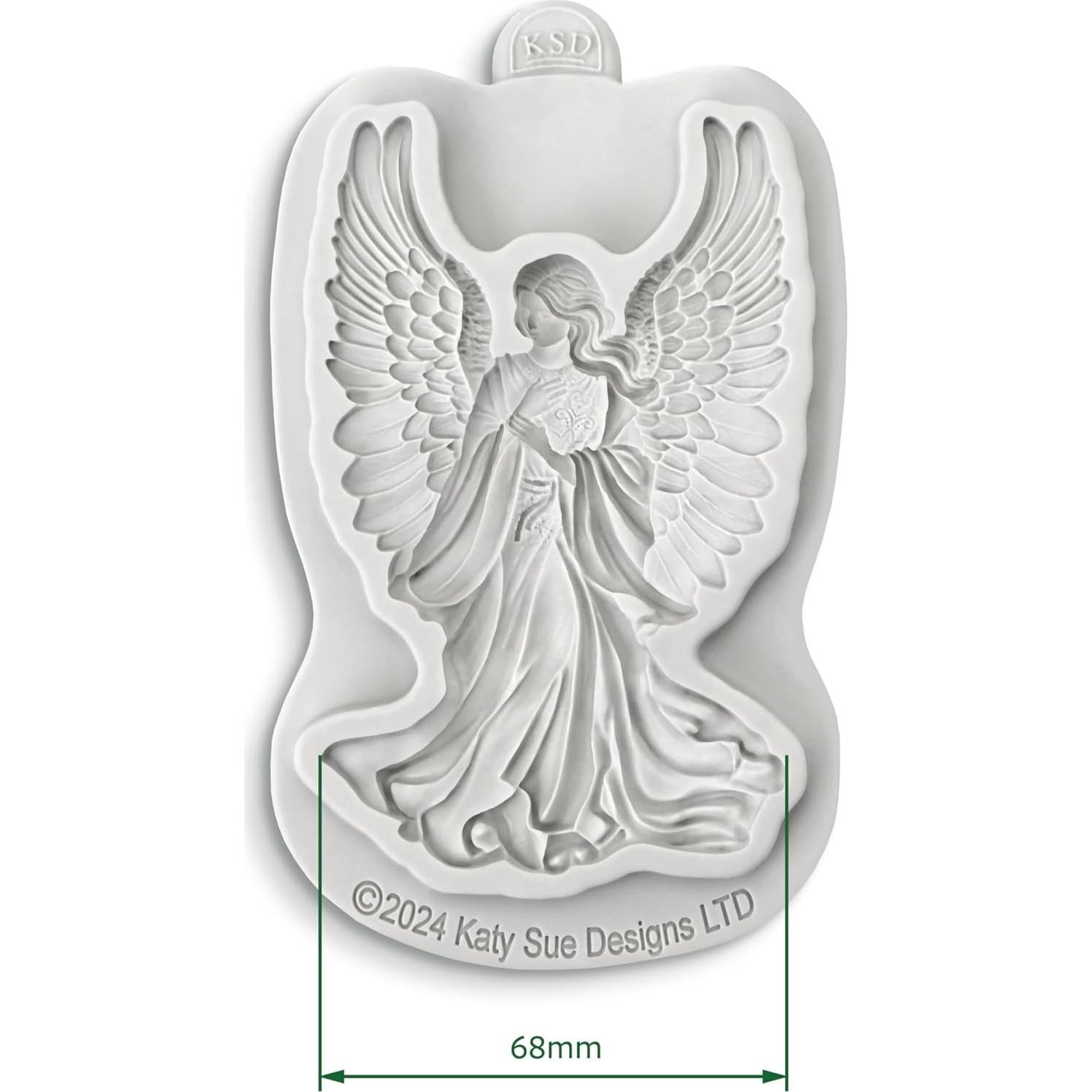 Molde de Silicona Ángel Guardián Katy Sue 68x111mm para Pasteles