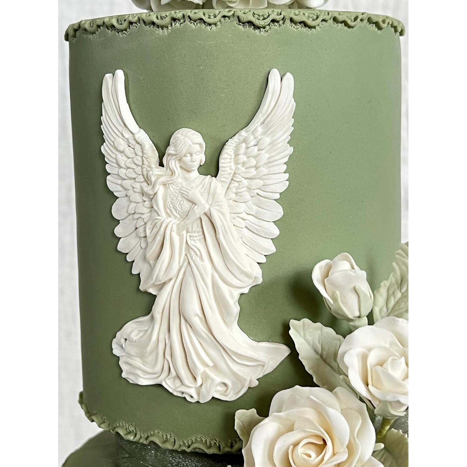 Molde de Silicona Ángel Guardián Katy Sue 68x111mm para Pasteles