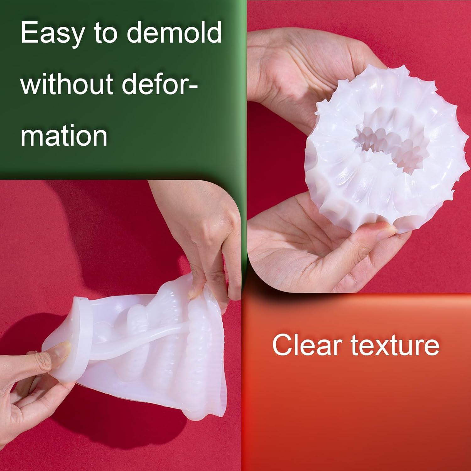 Moldes de Silicona 3D LLPMutu Niña Ángel para Jabón y Velas