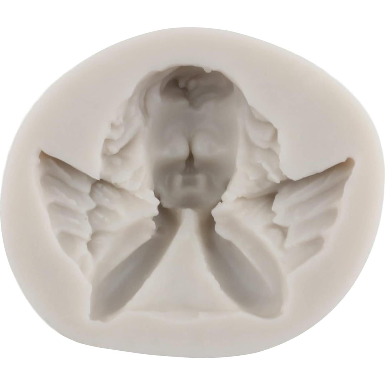 Molde de Silicona para Fondant Sijiangmold - 5 Piezas de Ángel