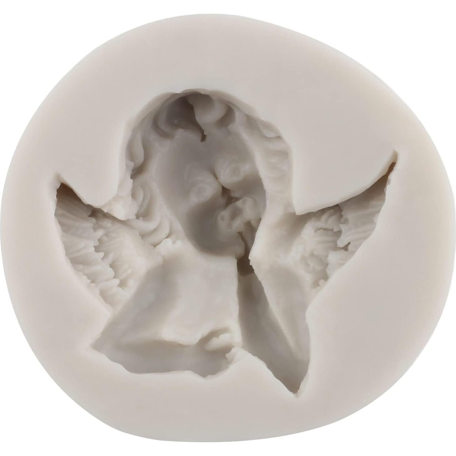 Molde de Silicona para Fondant Sijiangmold - 5 Piezas de Ángel