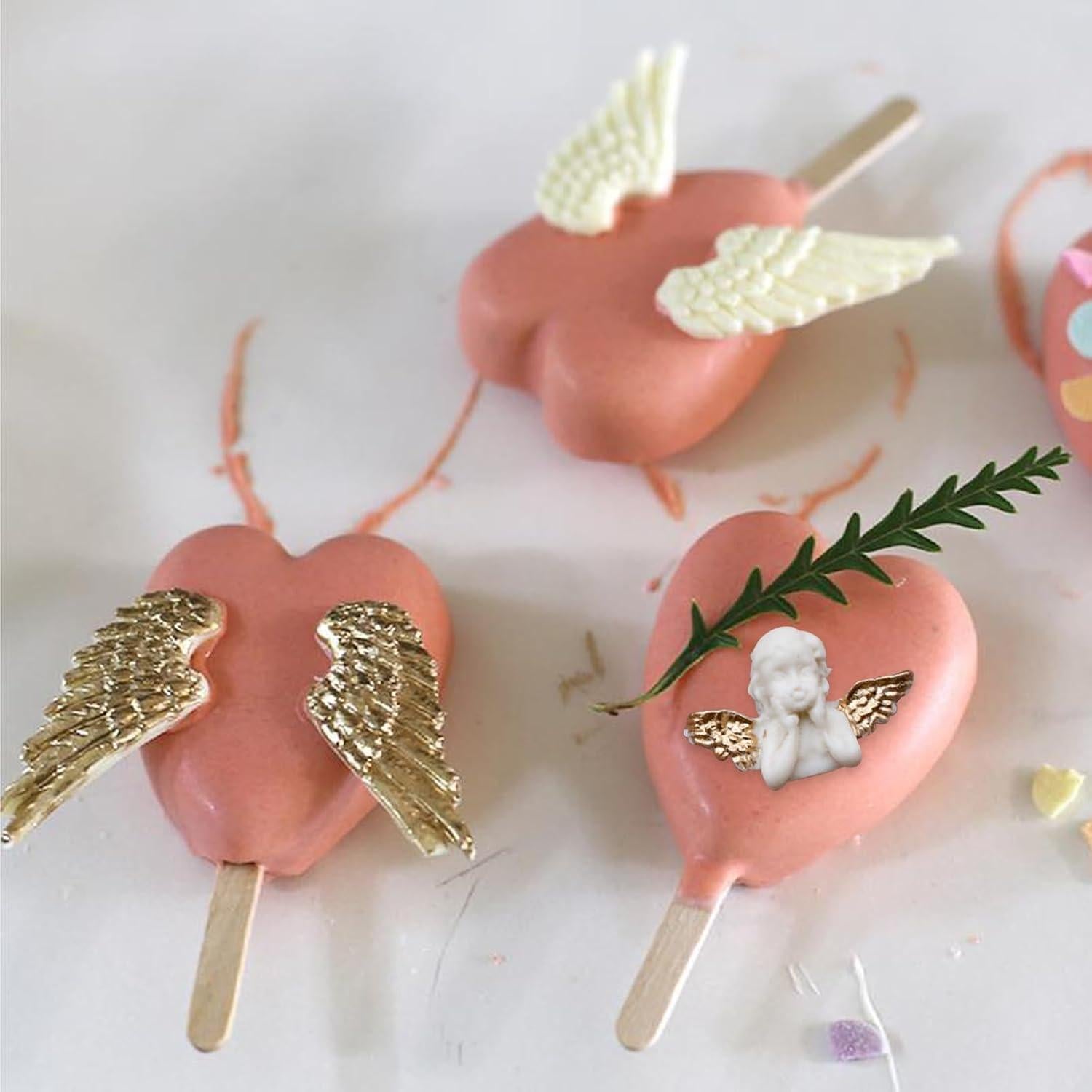 Molde de Silicona de Ángel YN300 para Pasteles y Chocolates