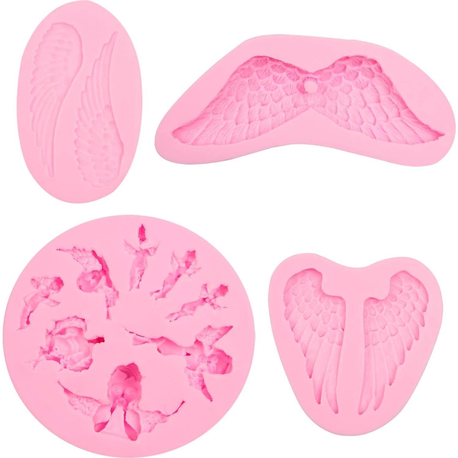 Molde de Silicona de Ángel YN300 para Pasteles y Chocolates