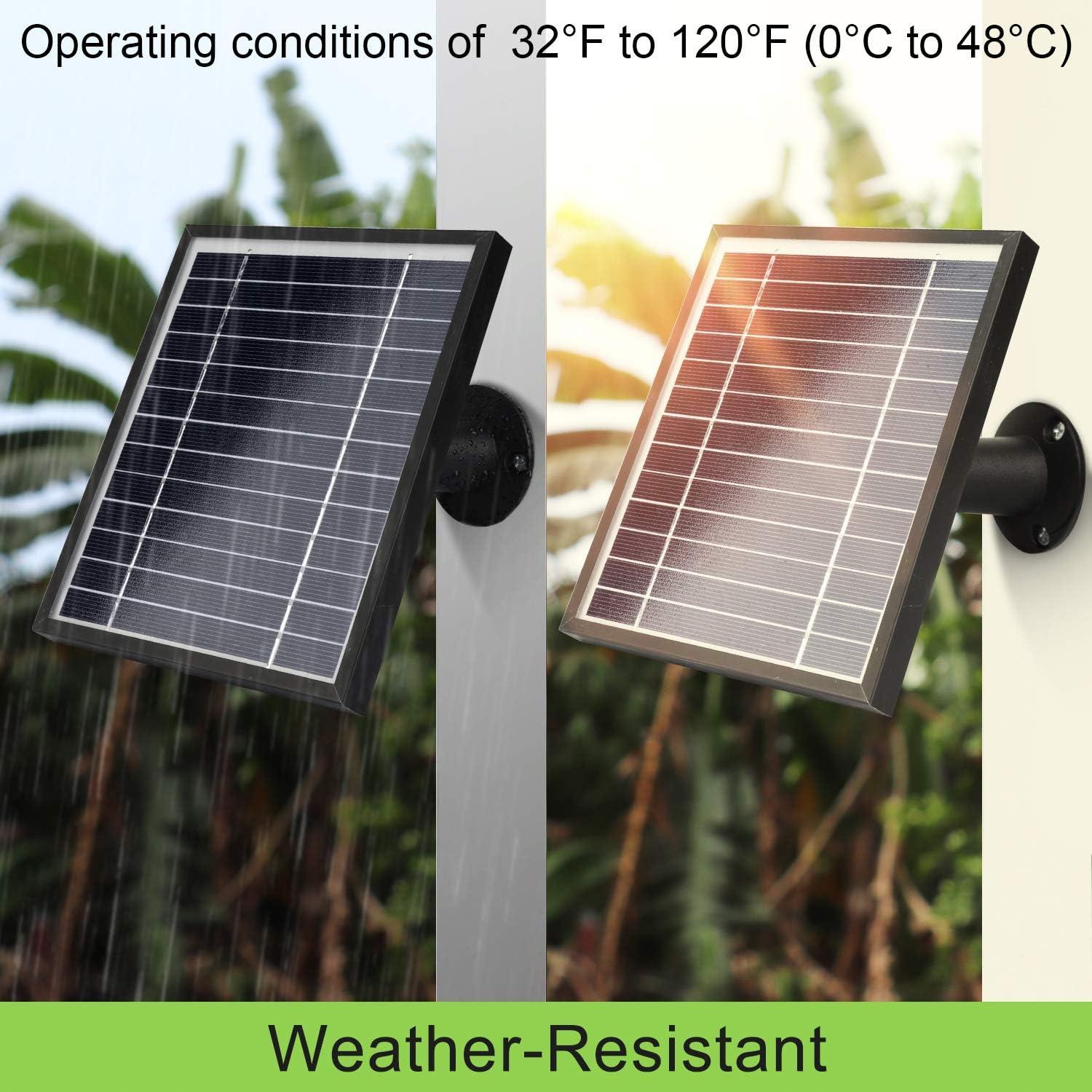 Cargador Solar Uogw para Arlo Pro 3/4/5S 2K - Impermeable