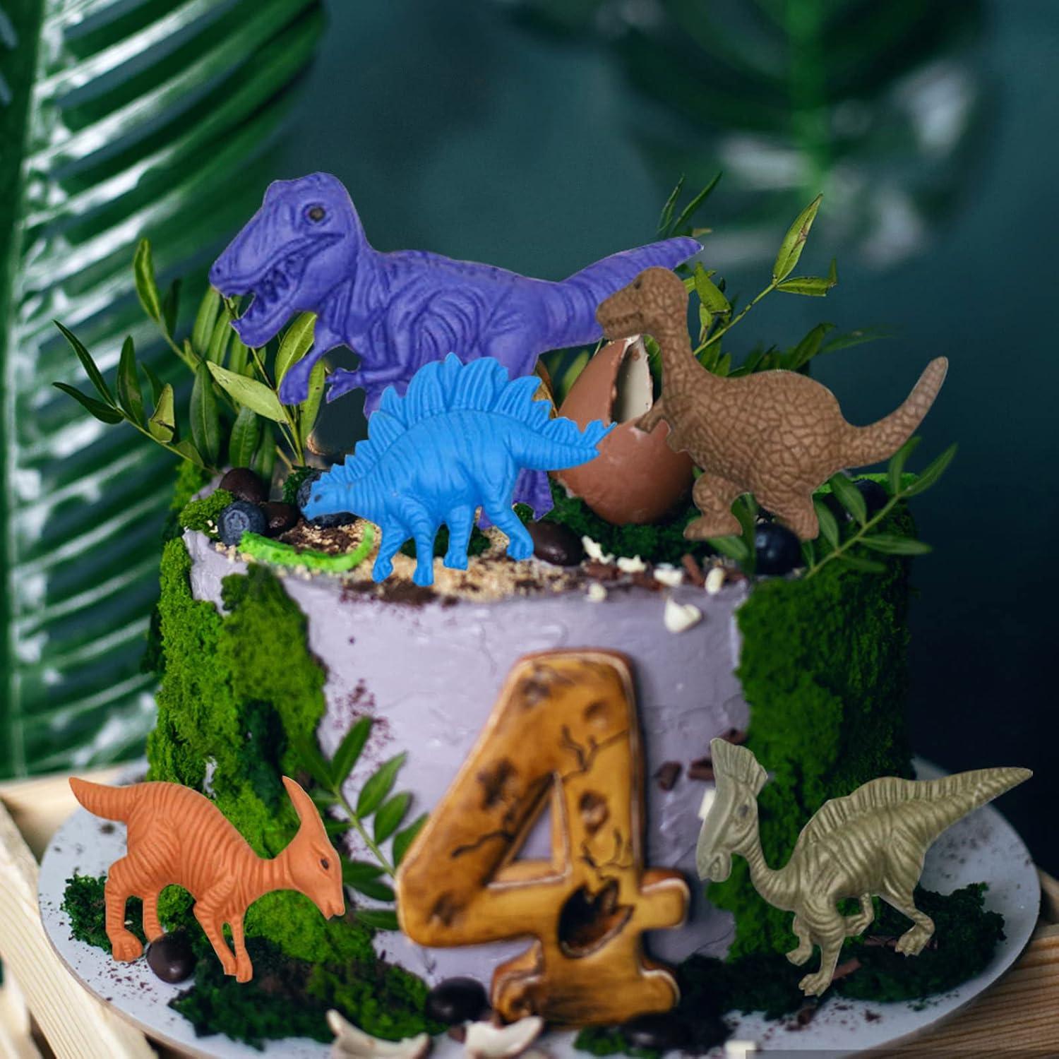 Moldes de Silicona de Dinosaurio Rainmae - 7 Piezas 3D