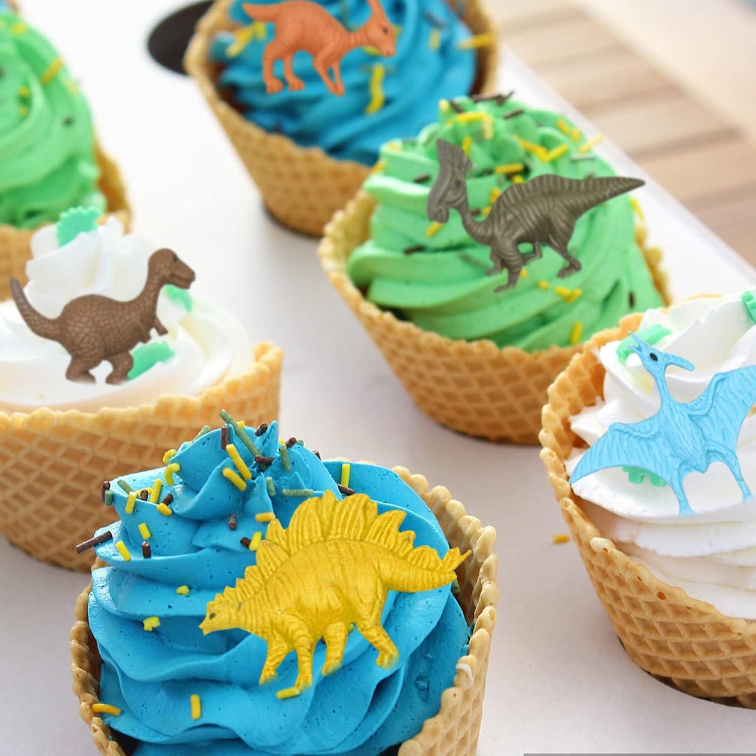 Moldes de Silicona de Dinosaurio Rainmae - 7 Piezas 3D