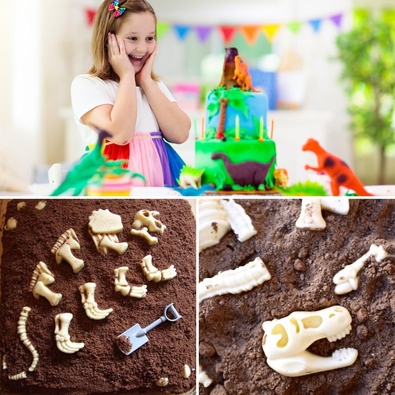 Molde de Chocolate de Dinosaurio Crethinkaty - Silicona Antiadherente