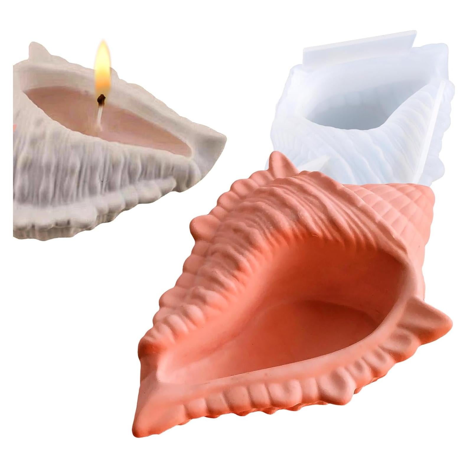 Molde de Silicona Wehous en Forma de Concha 16.5x11.4cm