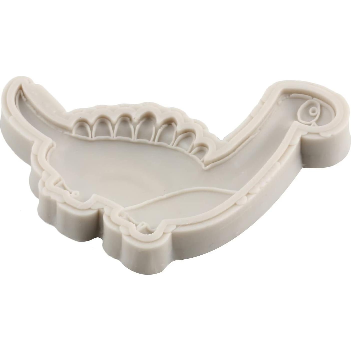 Moldes de Silicona para Fondant Dinosaurio Sijiangmold - Set de 6