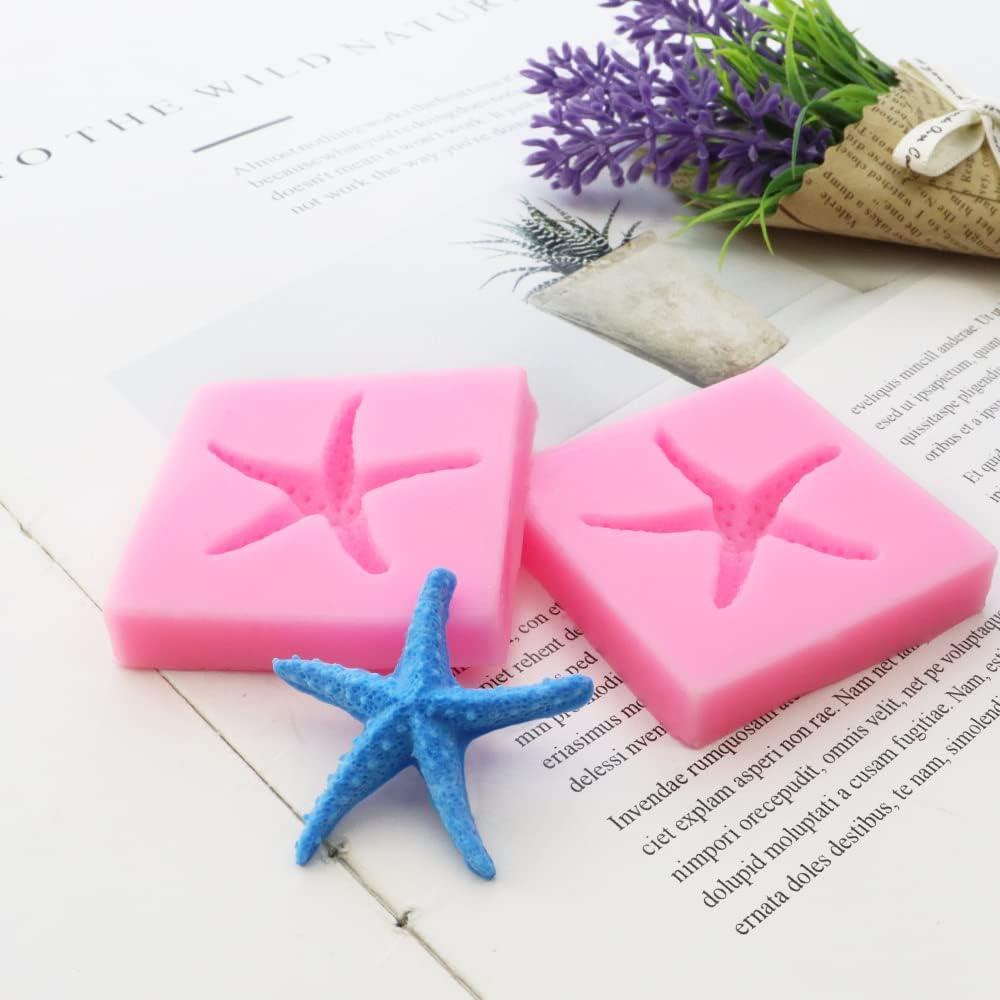 Molde de Silicona Estrella de Mar 3D JOGILBOY - 2 Piezas