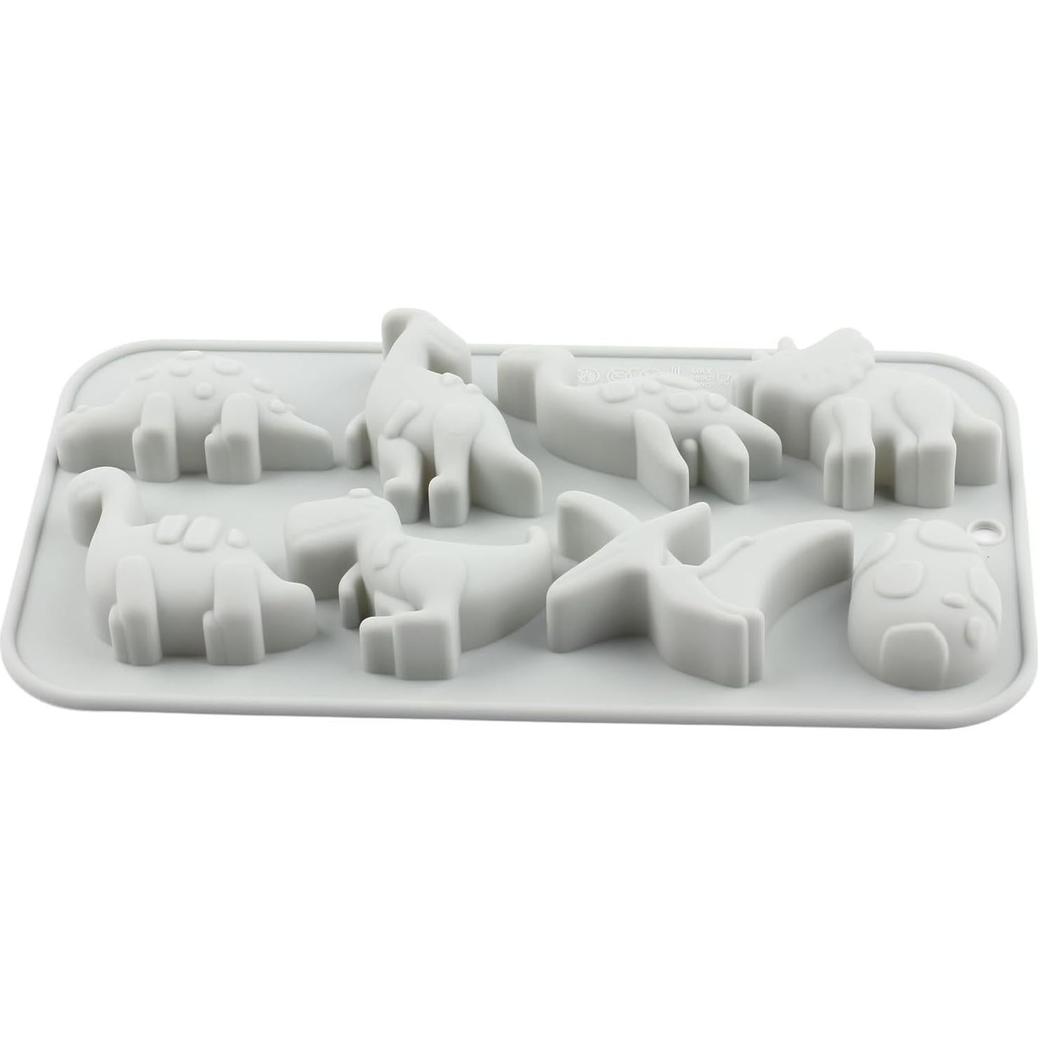 Molde de Silicona para Caramelos de Dinosaurio AIBOYA 19.9x11 cm