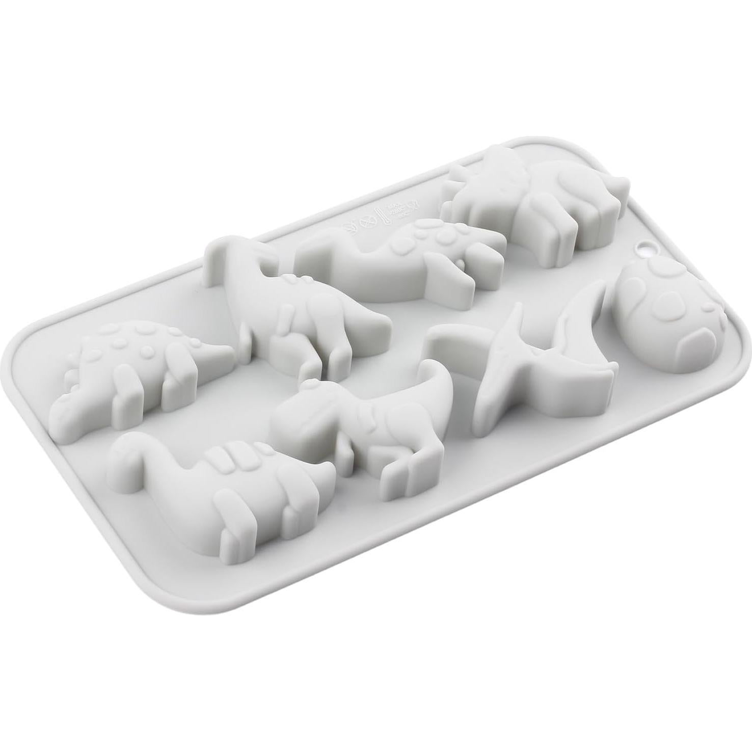 Molde de Silicona para Caramelos de Dinosaurio AIBOYA 19.9x11 cm