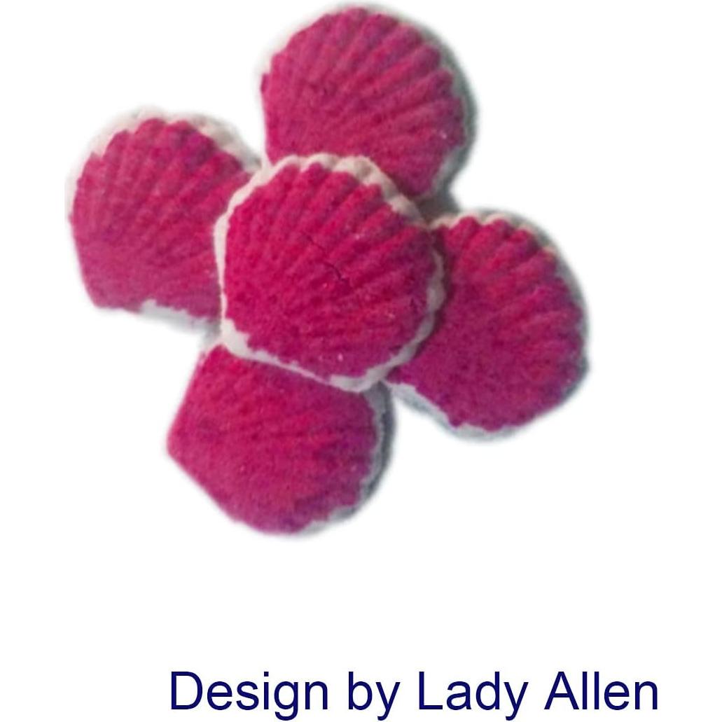 Molde de Silicona X-Haibei para Jabón Conchas 6.35 cm