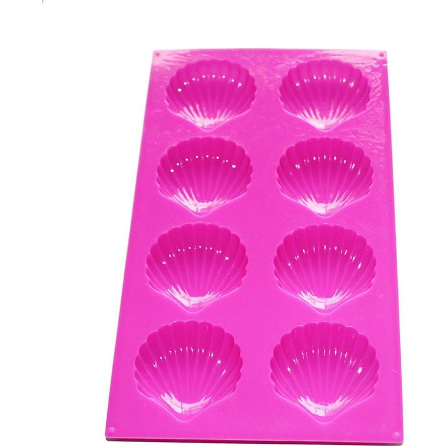 Molde de Silicona X-Haibei para Jabón Conchas 6.35 cm