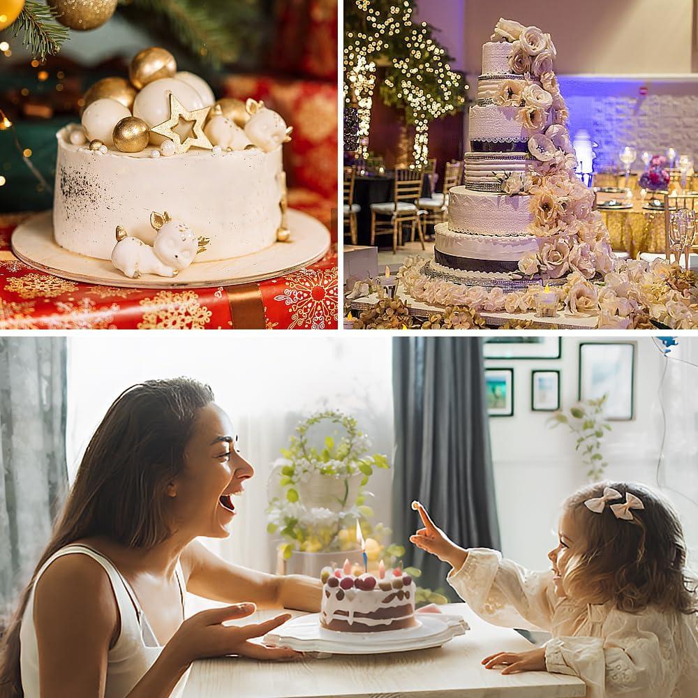 Moldes de Silicona Saphe para Hornear Redondos 15 y 20 cm