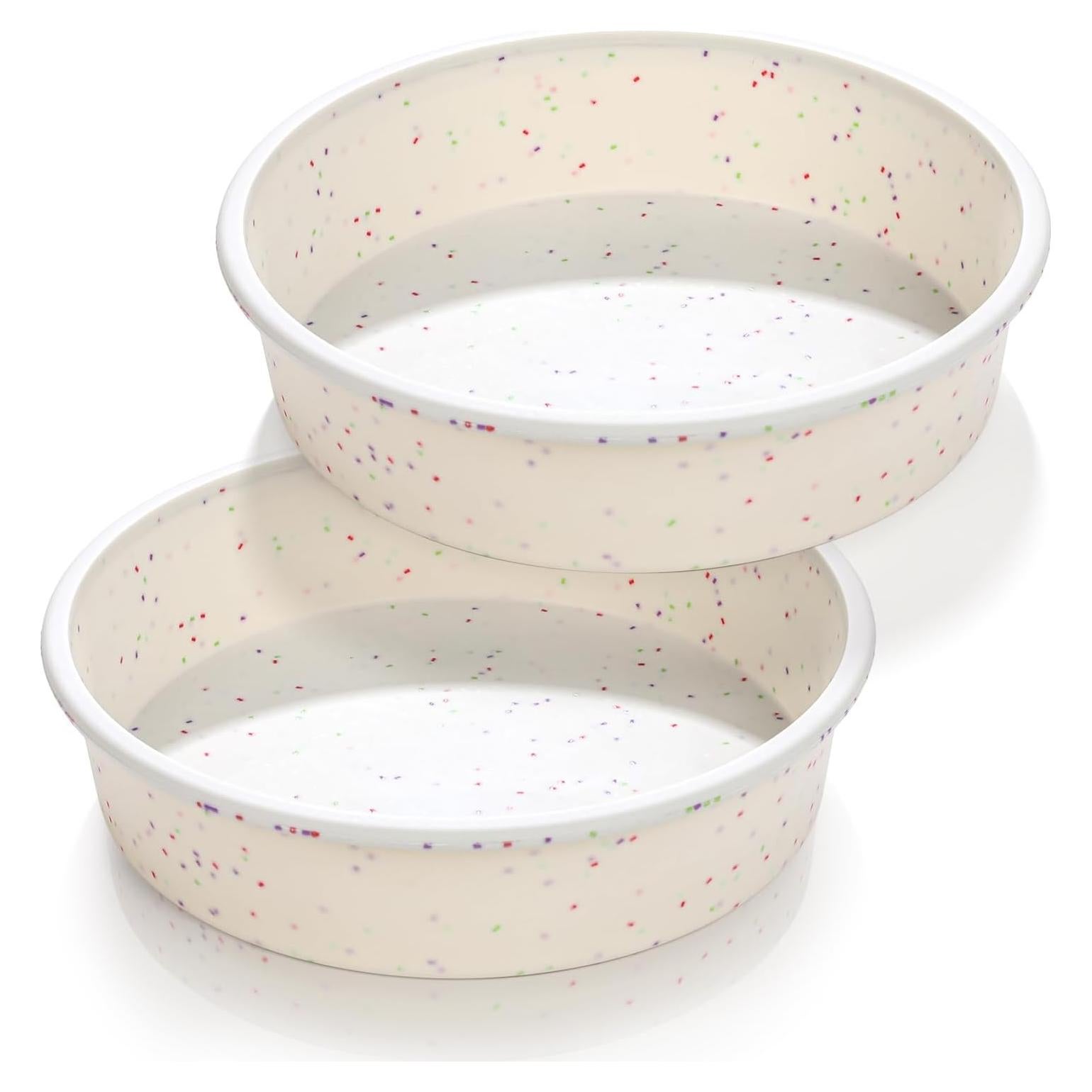 Molde Redondo de Silicona Vinino 15 cm Antiadherente Set 2