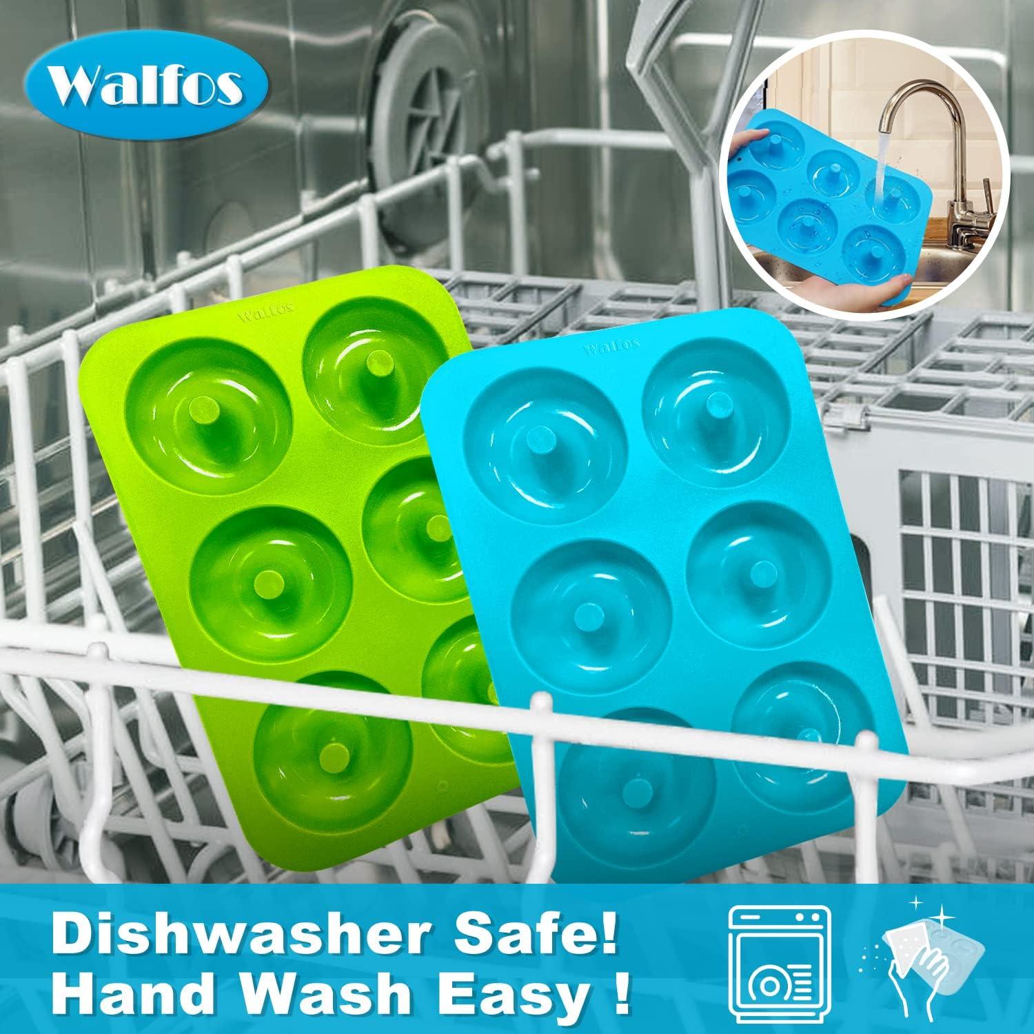 Molde de Donas de Silicona Walfos - Juego de 2 Antiadherente