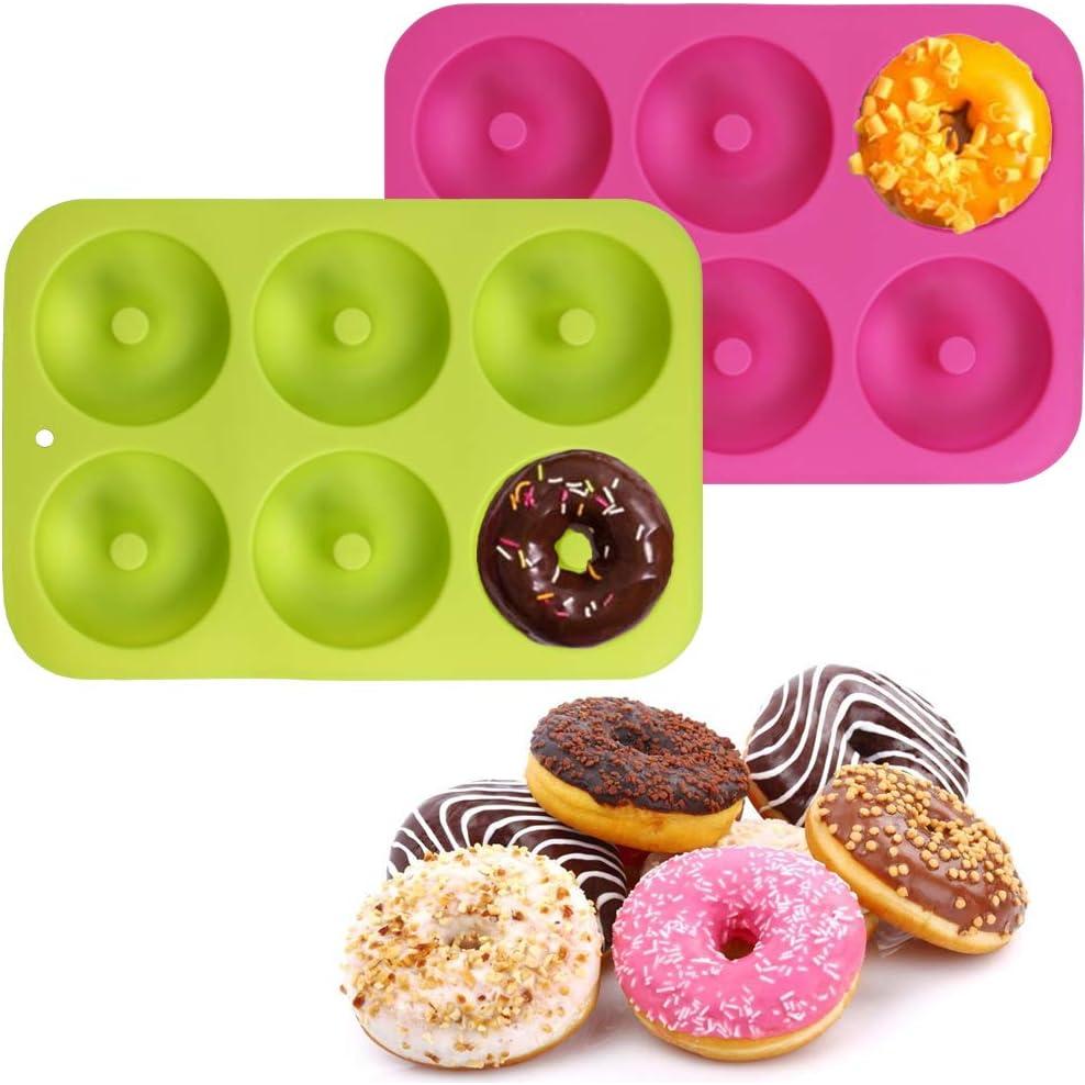 Molde de Silicona para Donuts Newk, 4 Piezas, Antiadherente