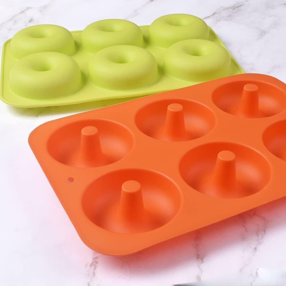 Molde de Silicona para Donuts Newk, 4 Piezas, Antiadherente