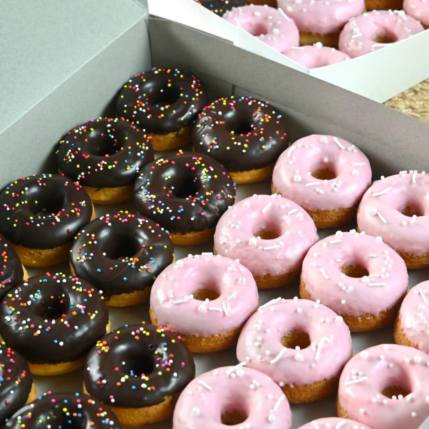 Moldes de Silicona para Donas YIMINGMOLD 2 Pcs 20.7x10.6 cm