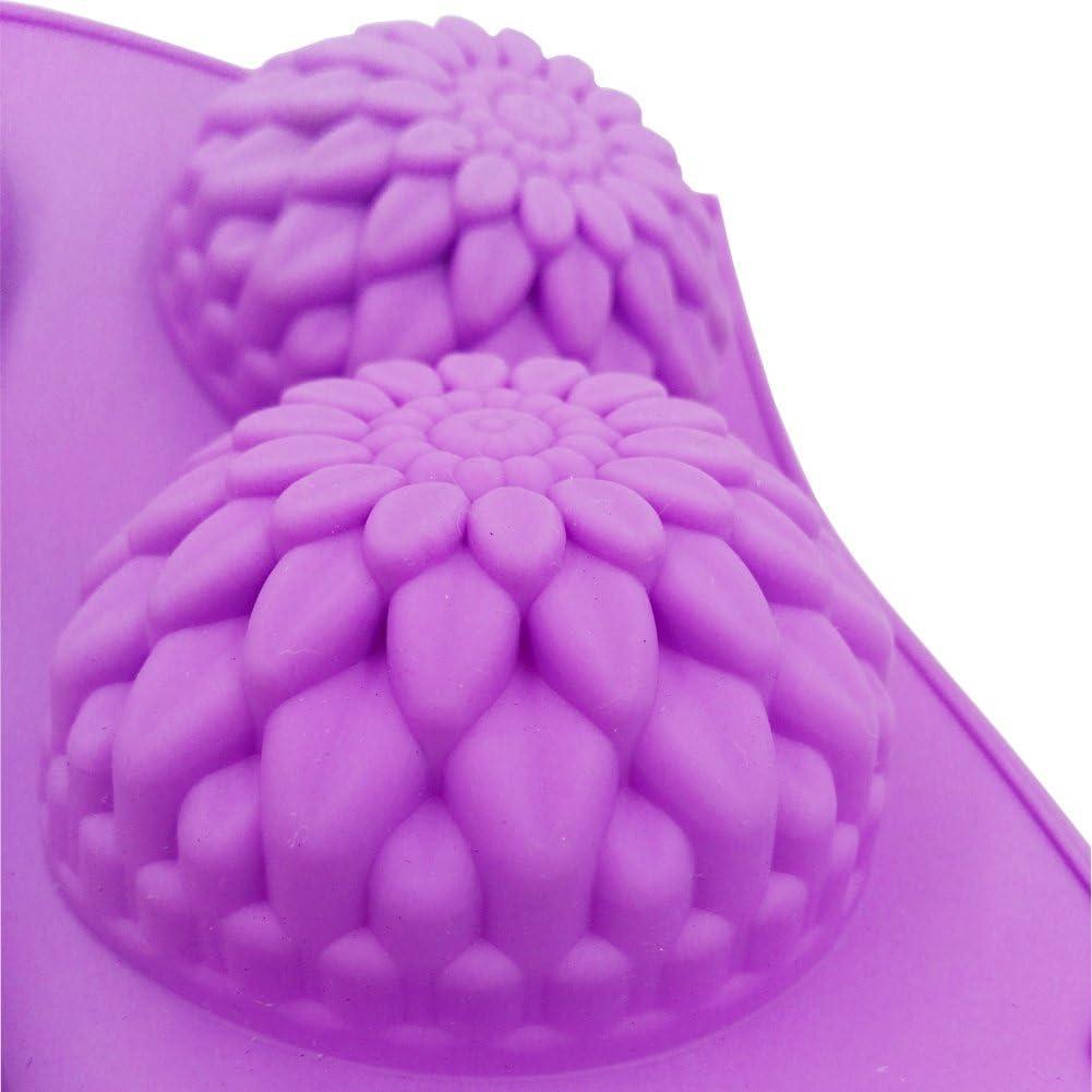 Molde de Silicona para Jabón EchoDone 6 Cavidades Flor