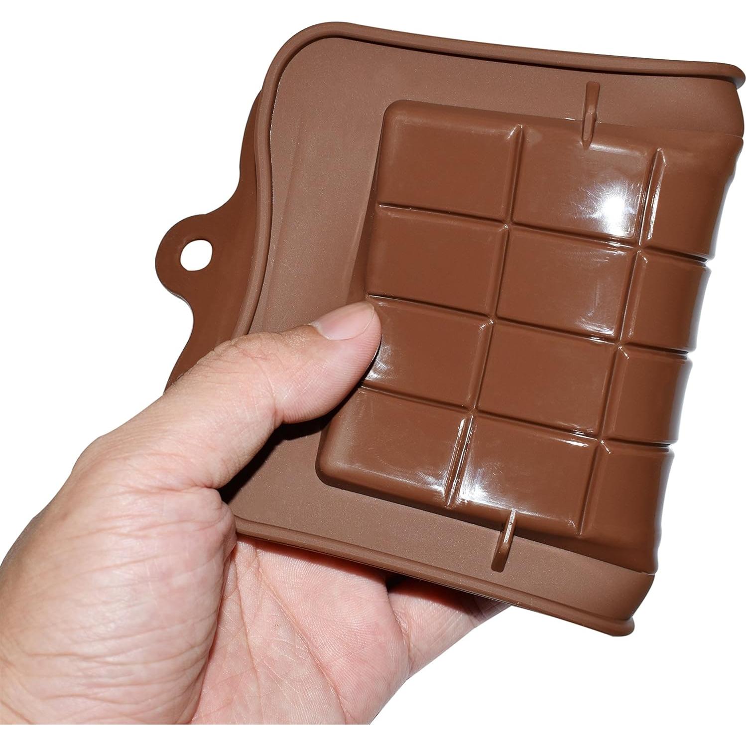 Moldes de Chocolate Desmontables homEdge, Set de 4 Silicona