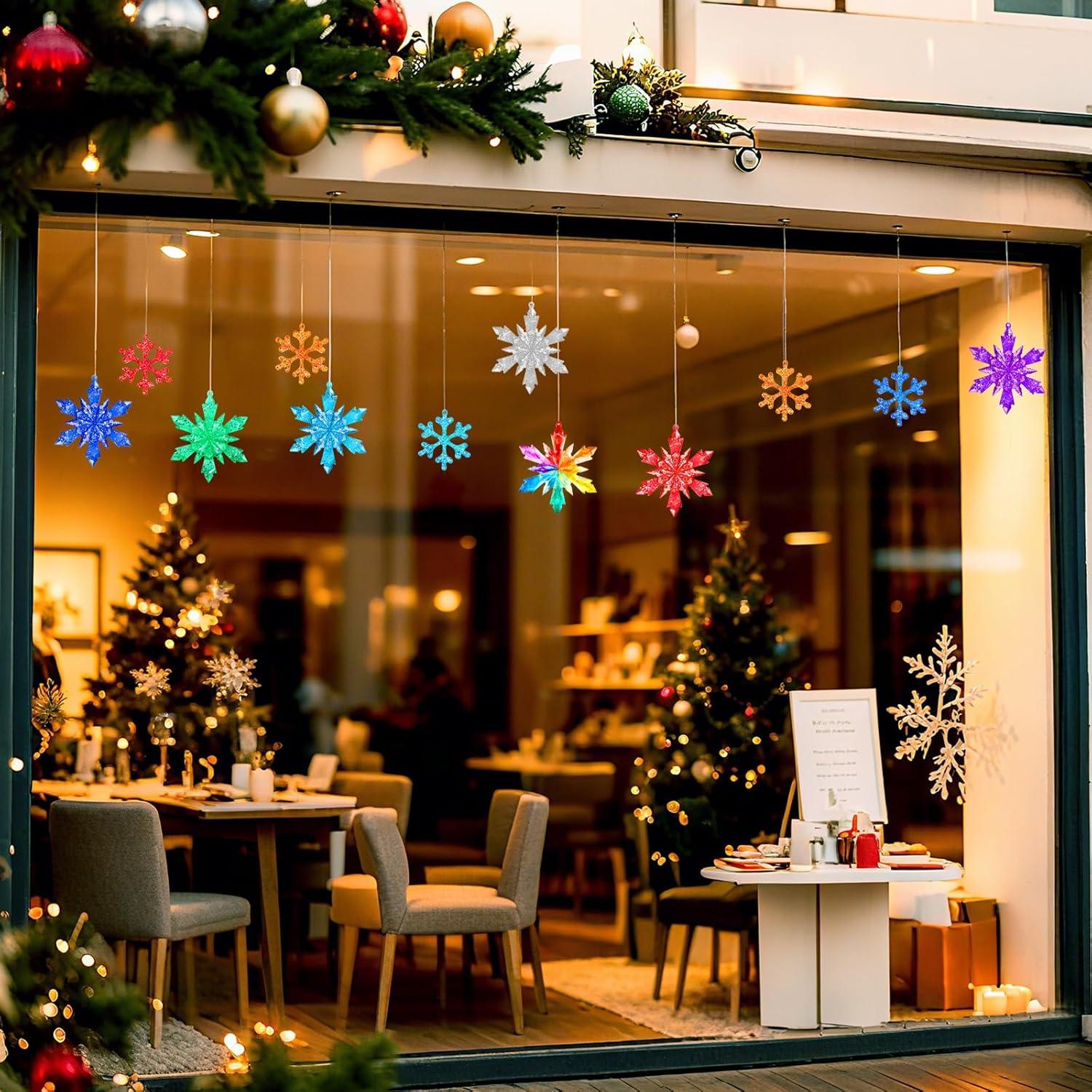 Set de 9 Moldes de Silicona Copo de Nieve ZQYSING