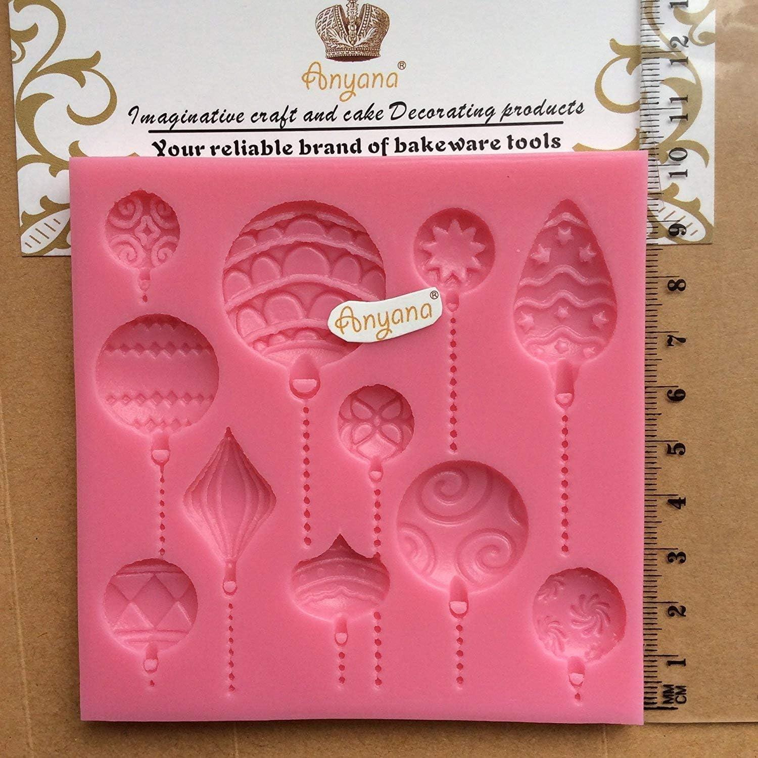 Molde de Silicona para Pasteles Anyana Globo Aerostático 10.2 cm