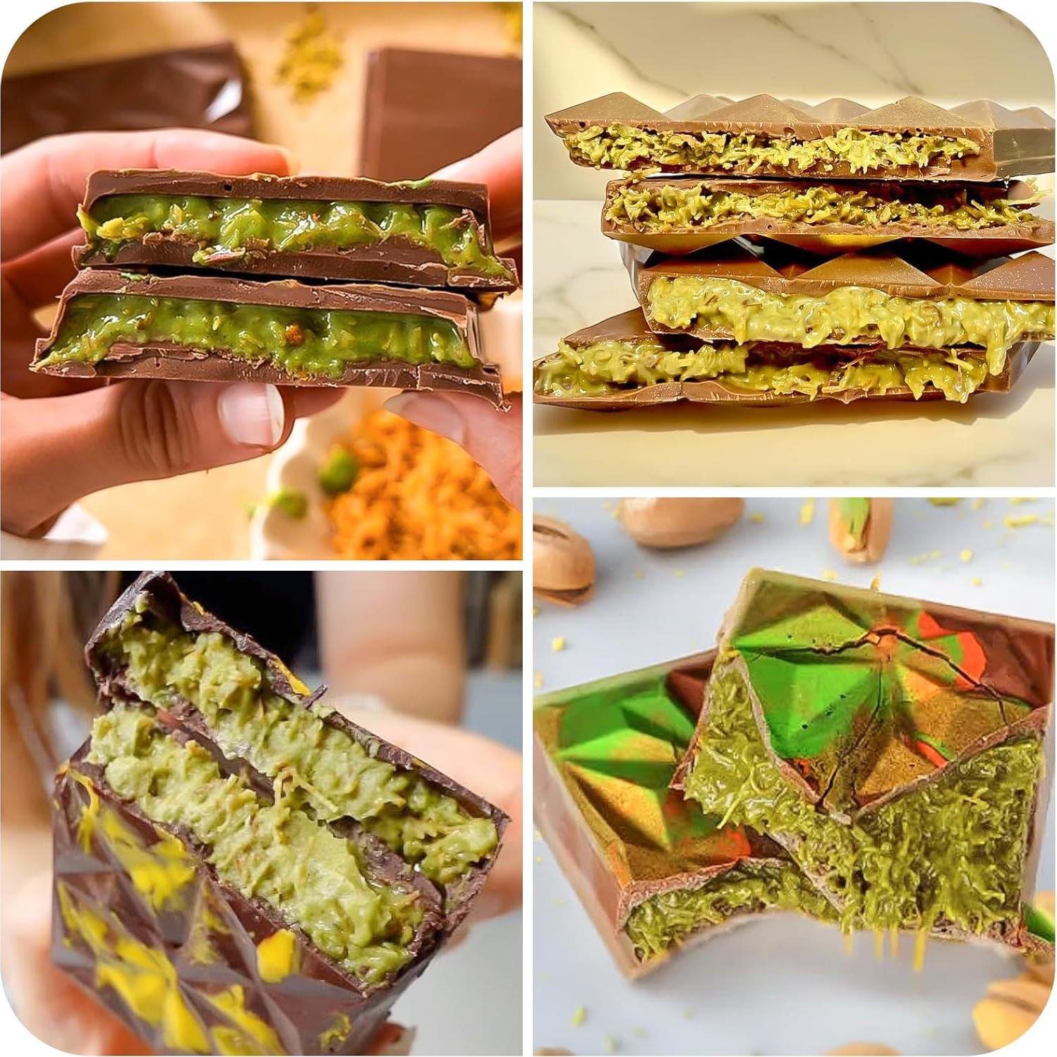 Molde de Barra de Chocolate Mity Rain con 100 Bolsas de Celofán