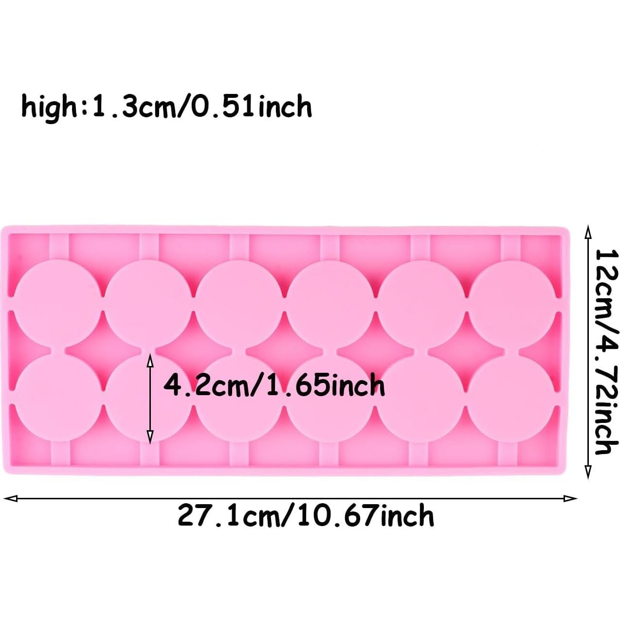 Molde de Silicona para Caramelos Redondos EPYHREHM 27.1x12 cm