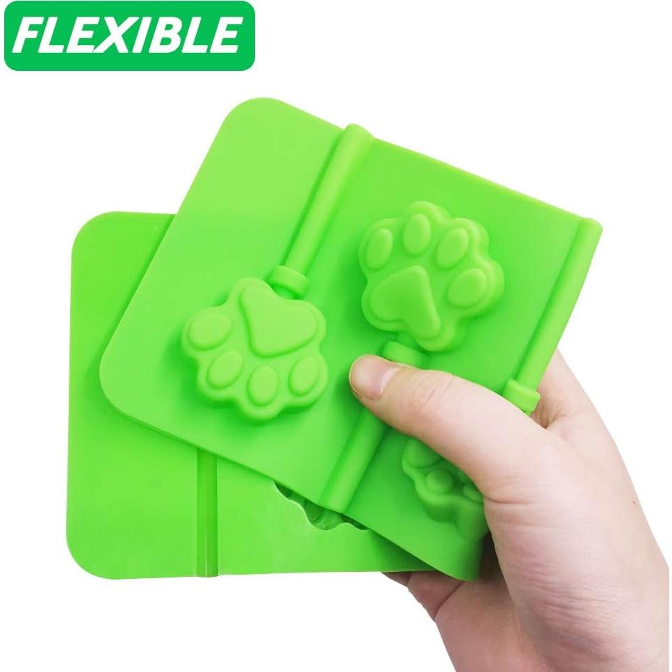 Moldes de Lollipop de Silicona Sonku 3 Pcs Patas de Gato