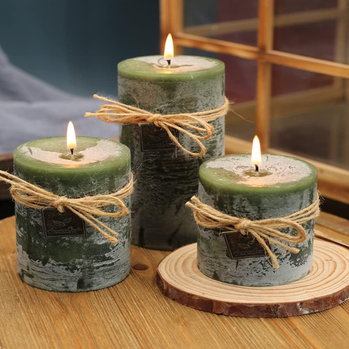 Moldes de Velas Cilíndricos HFYHWT - 4 Tamaños de Silicona