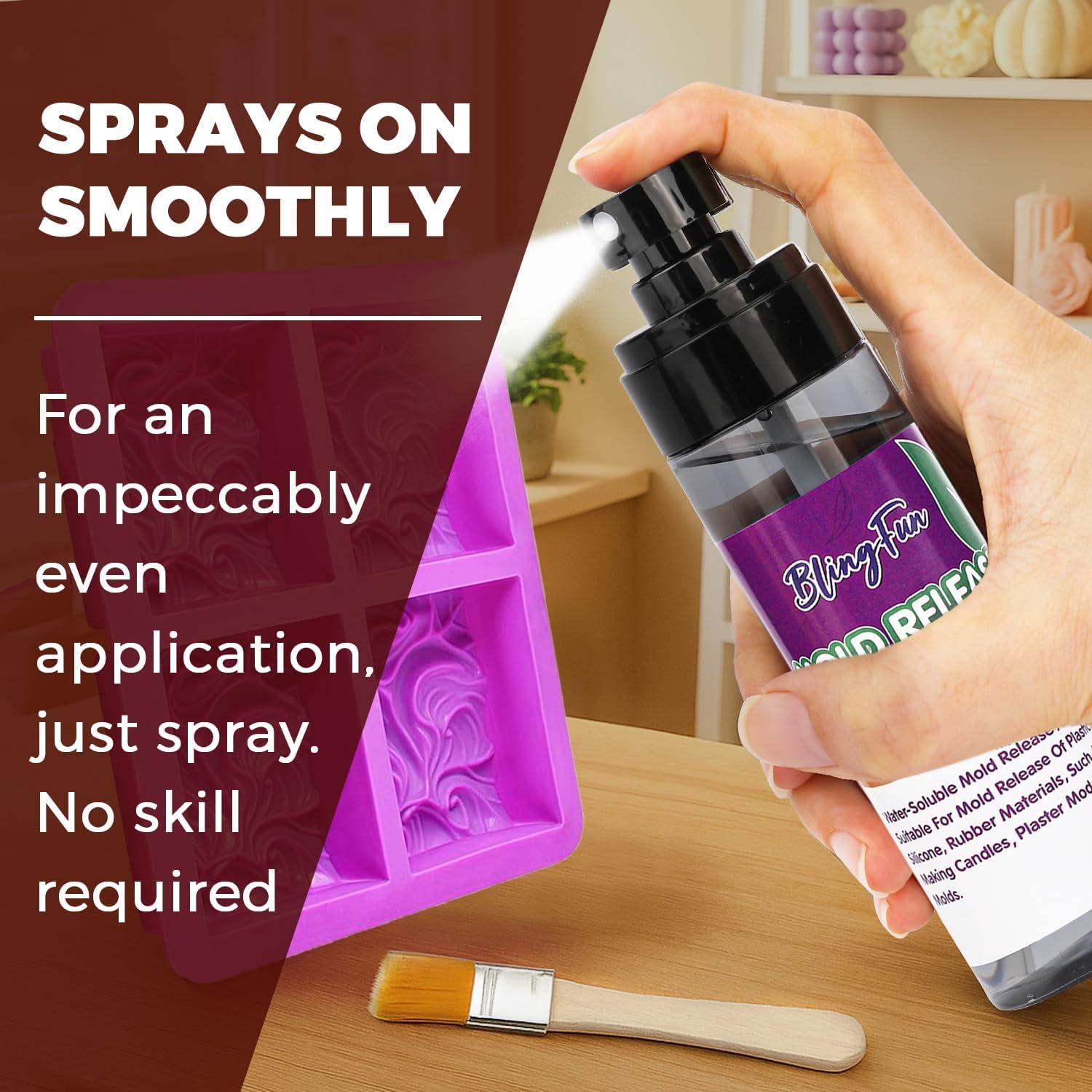 Spray Desmoldante de Silicona Pachsi 118ml para Velas y Resina