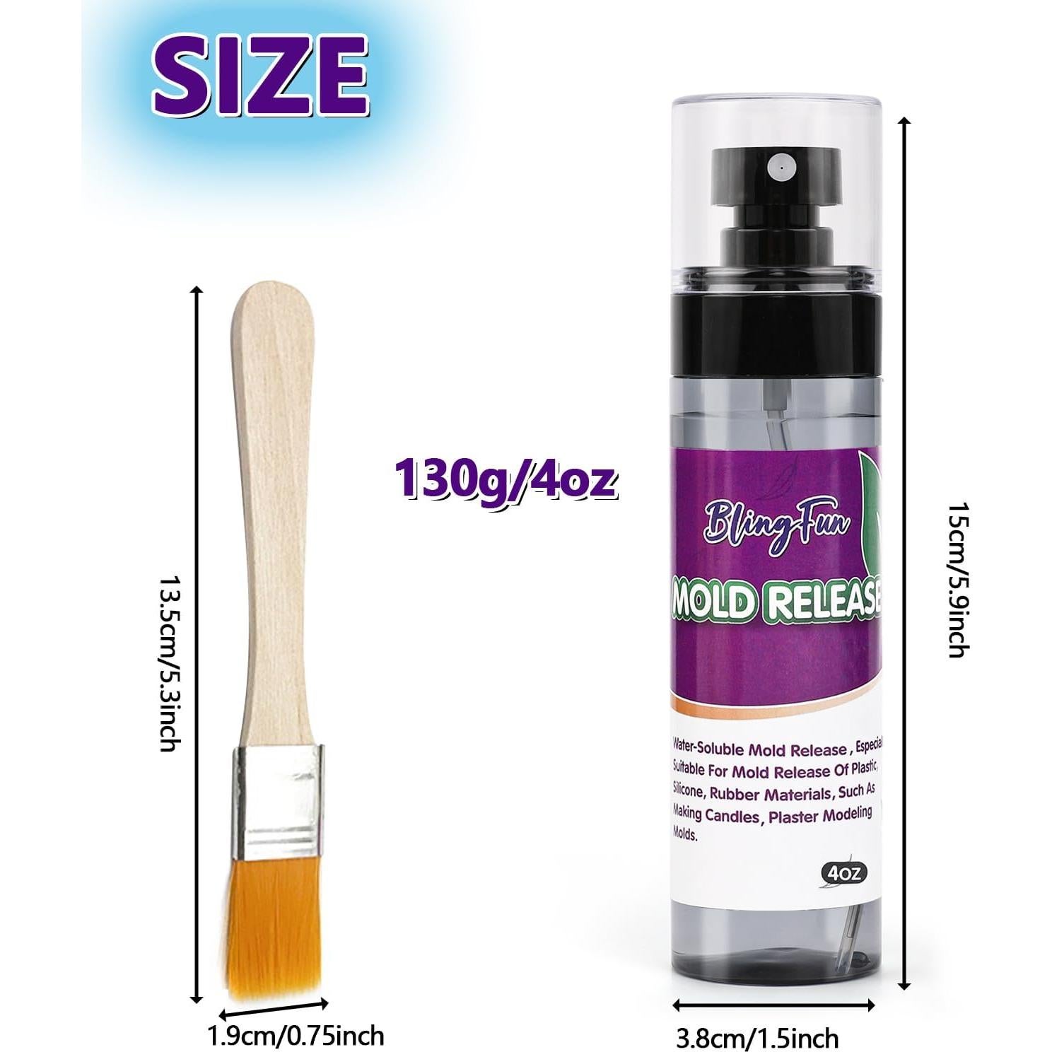 Spray Desmoldante de Silicona Pachsi 118ml para Velas y Resina