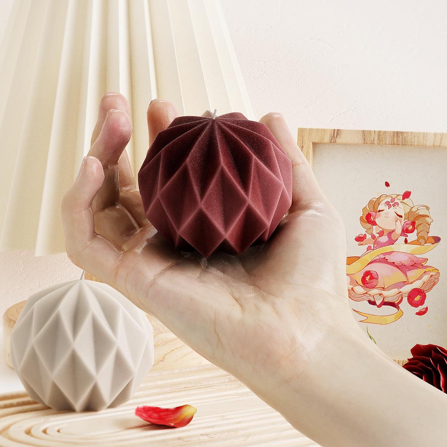 Molde de Silicona para Vela en Espiral Diamond - EVERELAM