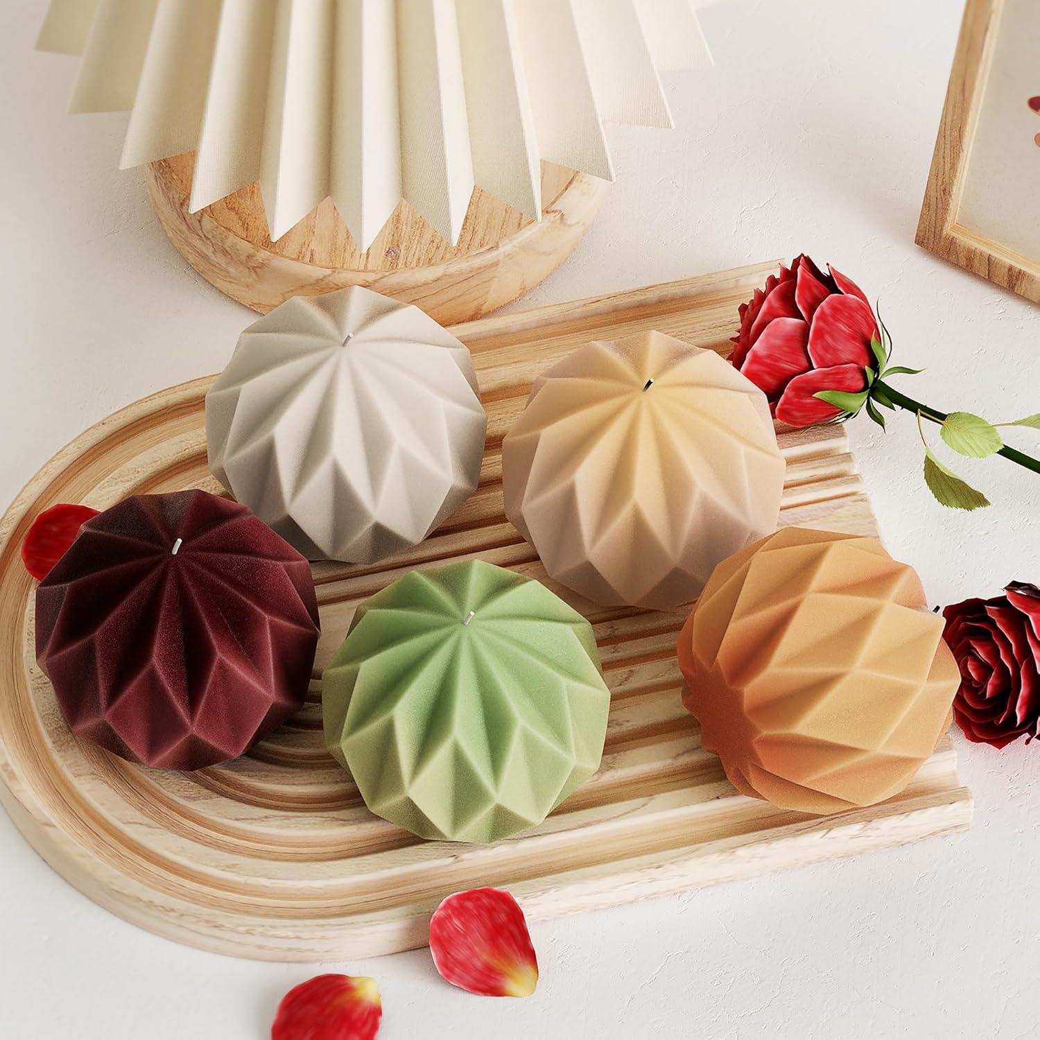 Molde de Silicona para Vela en Espiral Diamond - EVERELAM