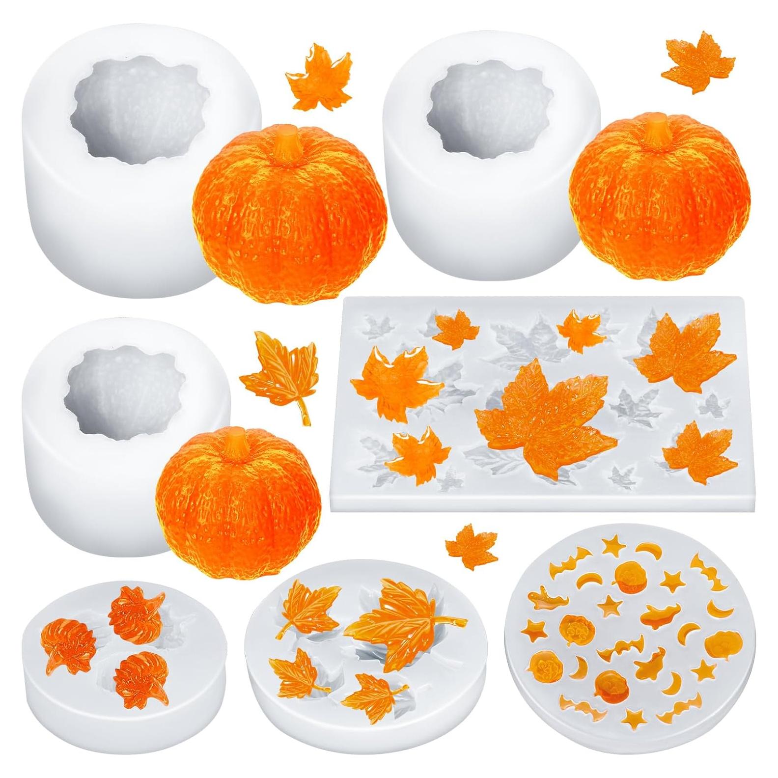 Moldes de Silicona para Velas Halloween KVCSYAW - 7 Pcs