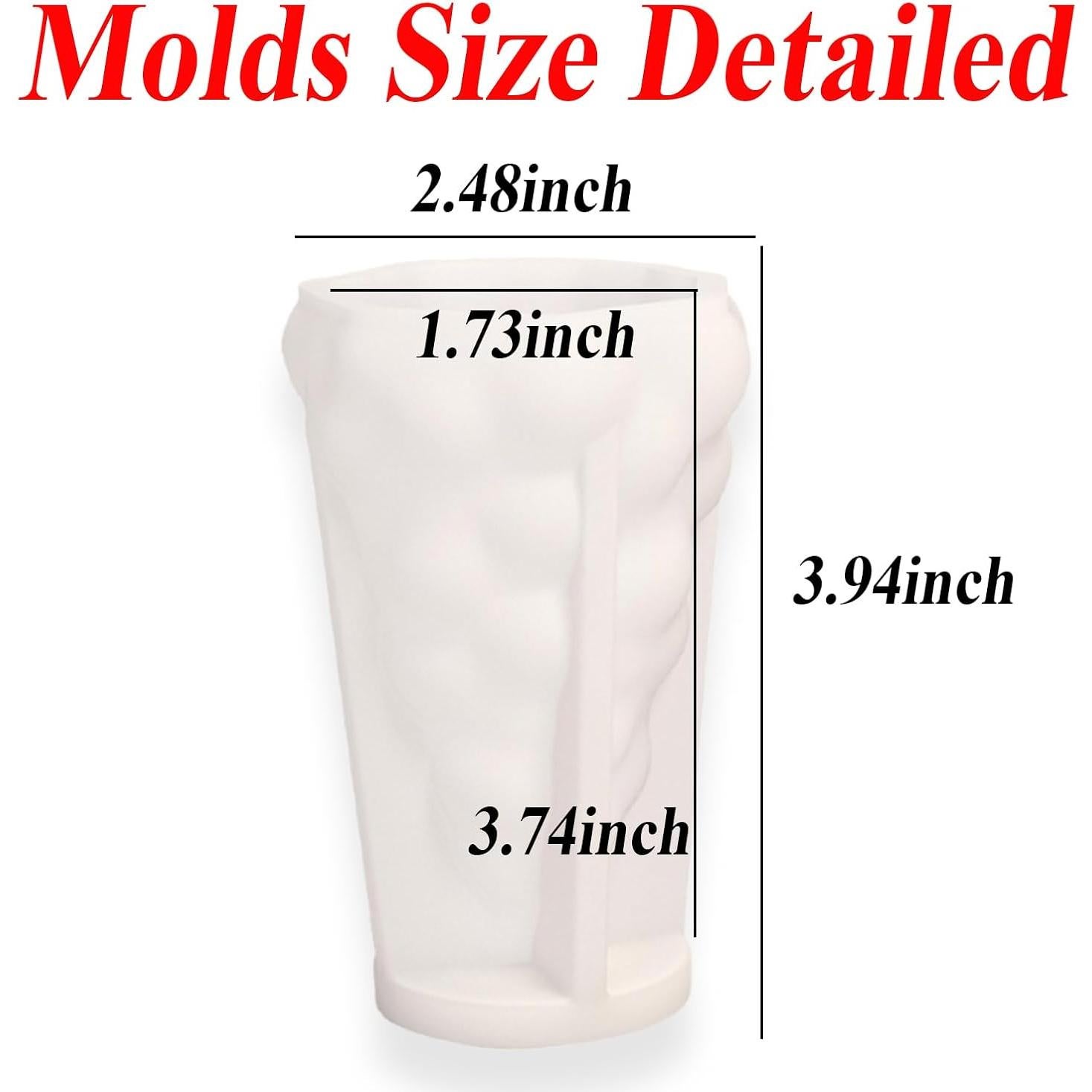 Molde de Silicona para Velas Lodeihoo Árbol Burbuja 3D