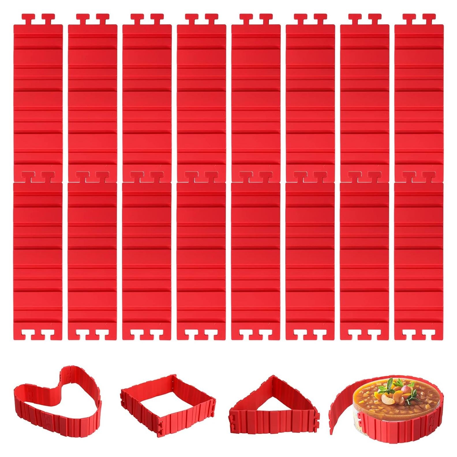 Molde de Silicona Jucoan 16 Piezas para Pasteles y Postres