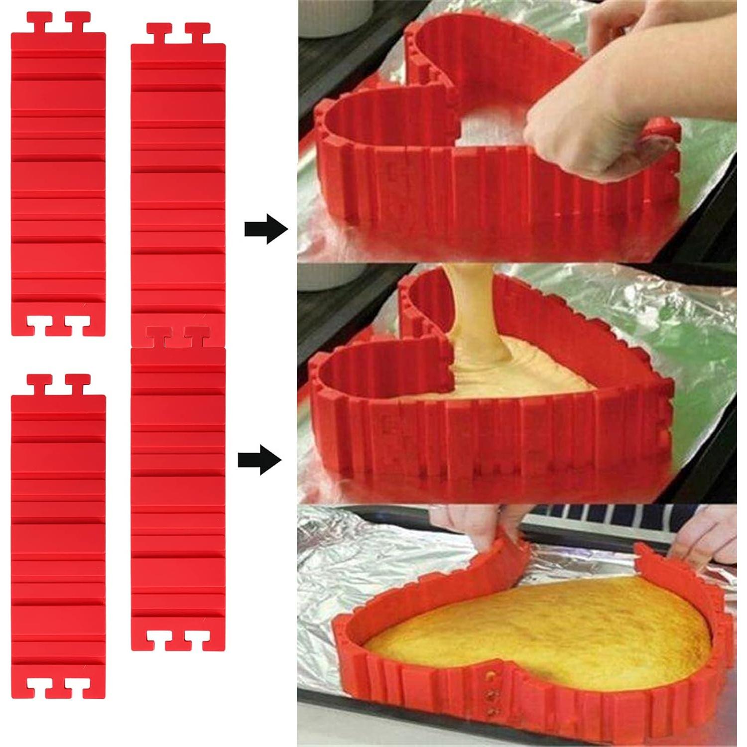 Molde de Silicona Jucoan 16 Piezas para Pasteles y Postres
