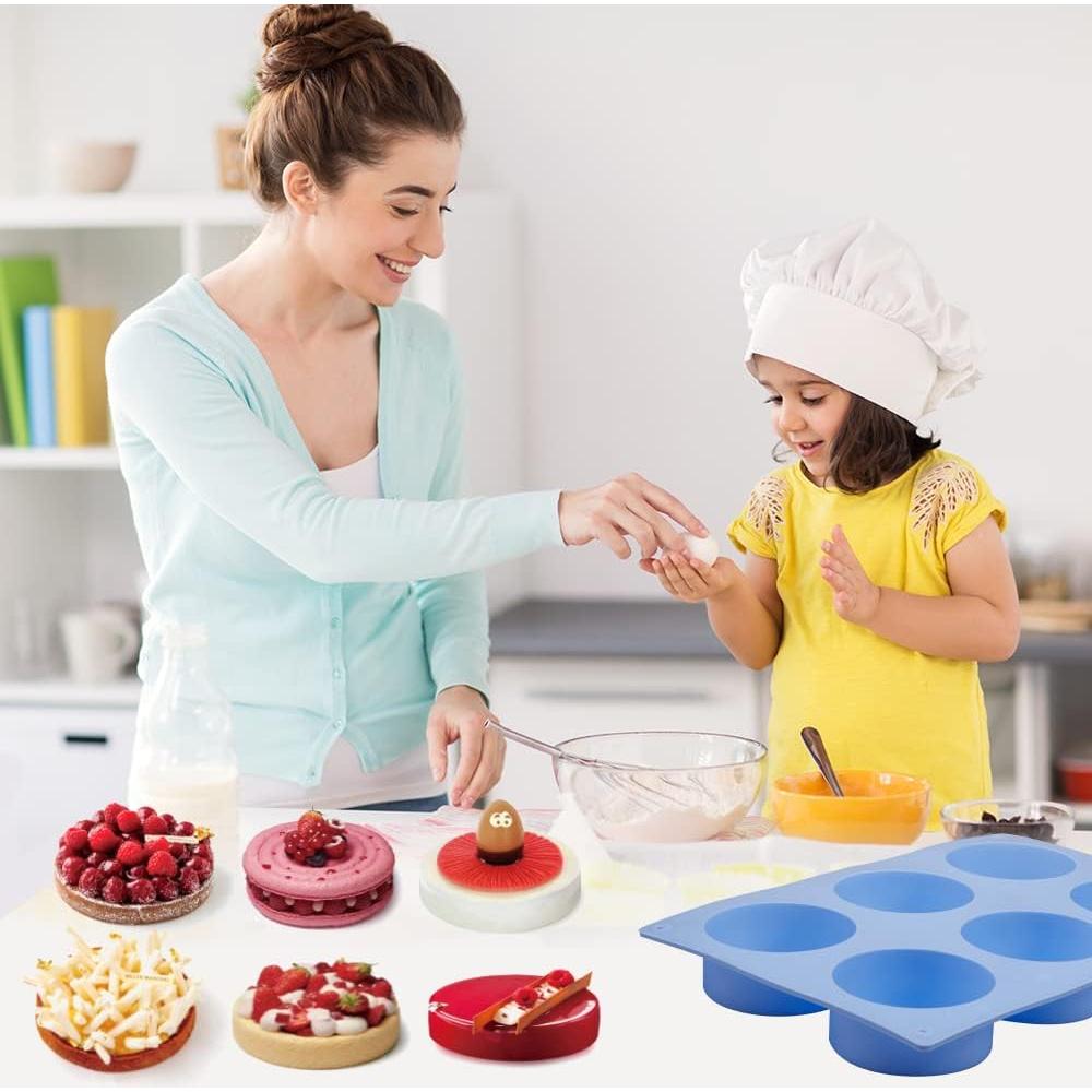 Moldes de Silicona para Chocolate y Galletas Oreo La Chat - 4 Piezas