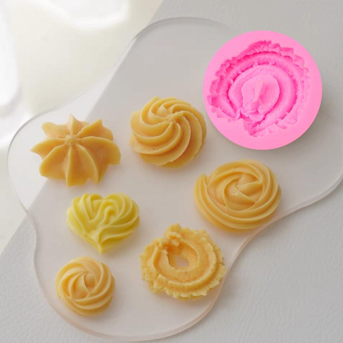 5 Moldes de Silicona para Fondant KuuGuu en Forma de Donut