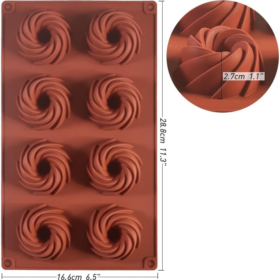 Molde de Silicona ionEgg para Chocolate y Postres - 2 Piezas