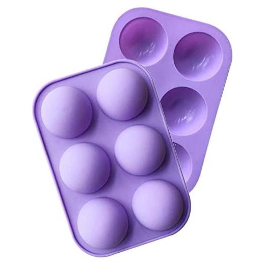 Moldes de Silicona Semiesféricos LEDeng - 2 Cavidades 51.42ml