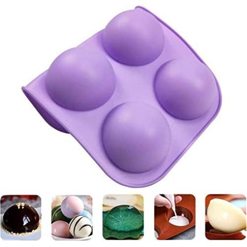 Moldes de Silicona Semiesféricos LEDeng - 2 Cavidades 51.42ml