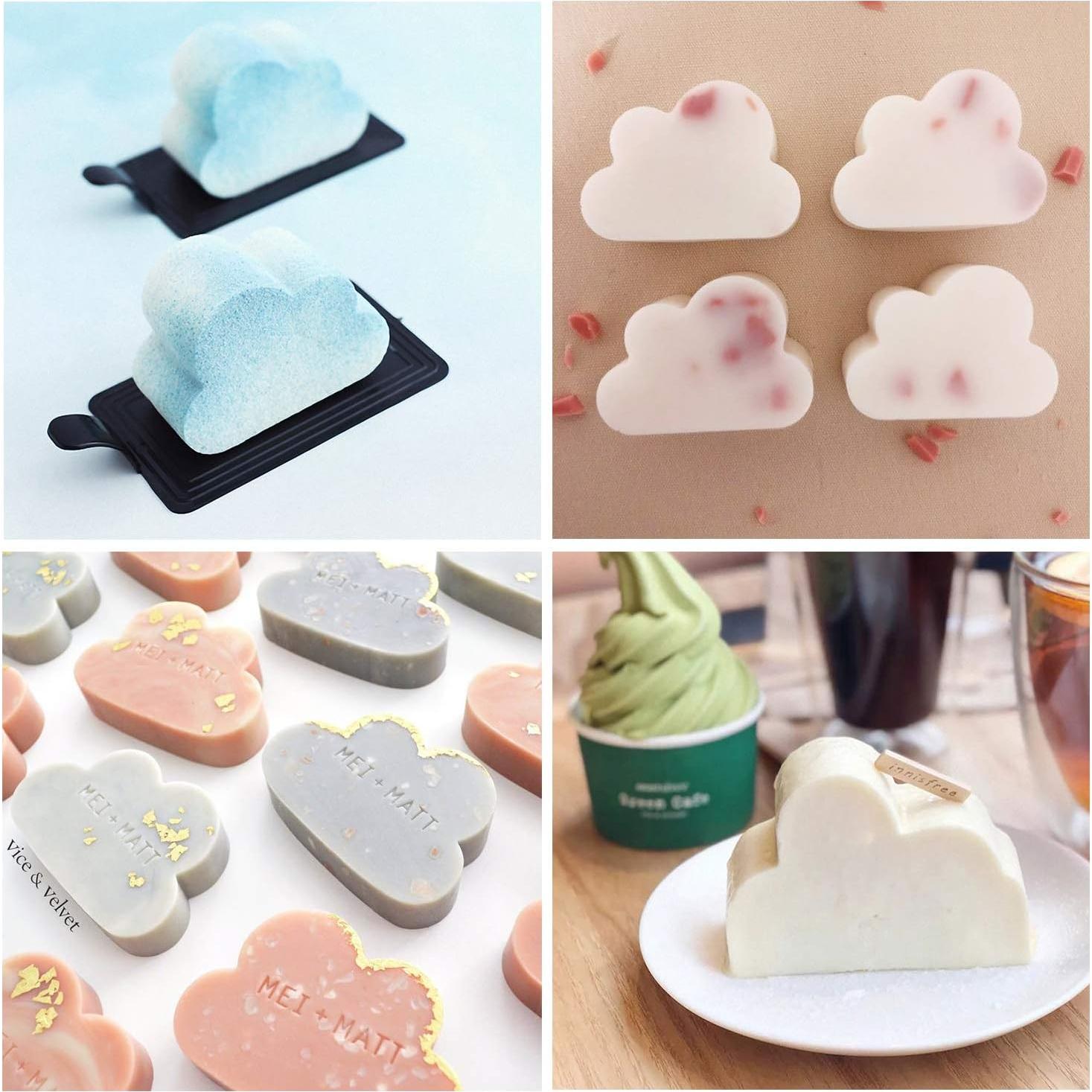 2 Moldes de Silicona para Cupcakes y Jabones - Grado Alimenticio