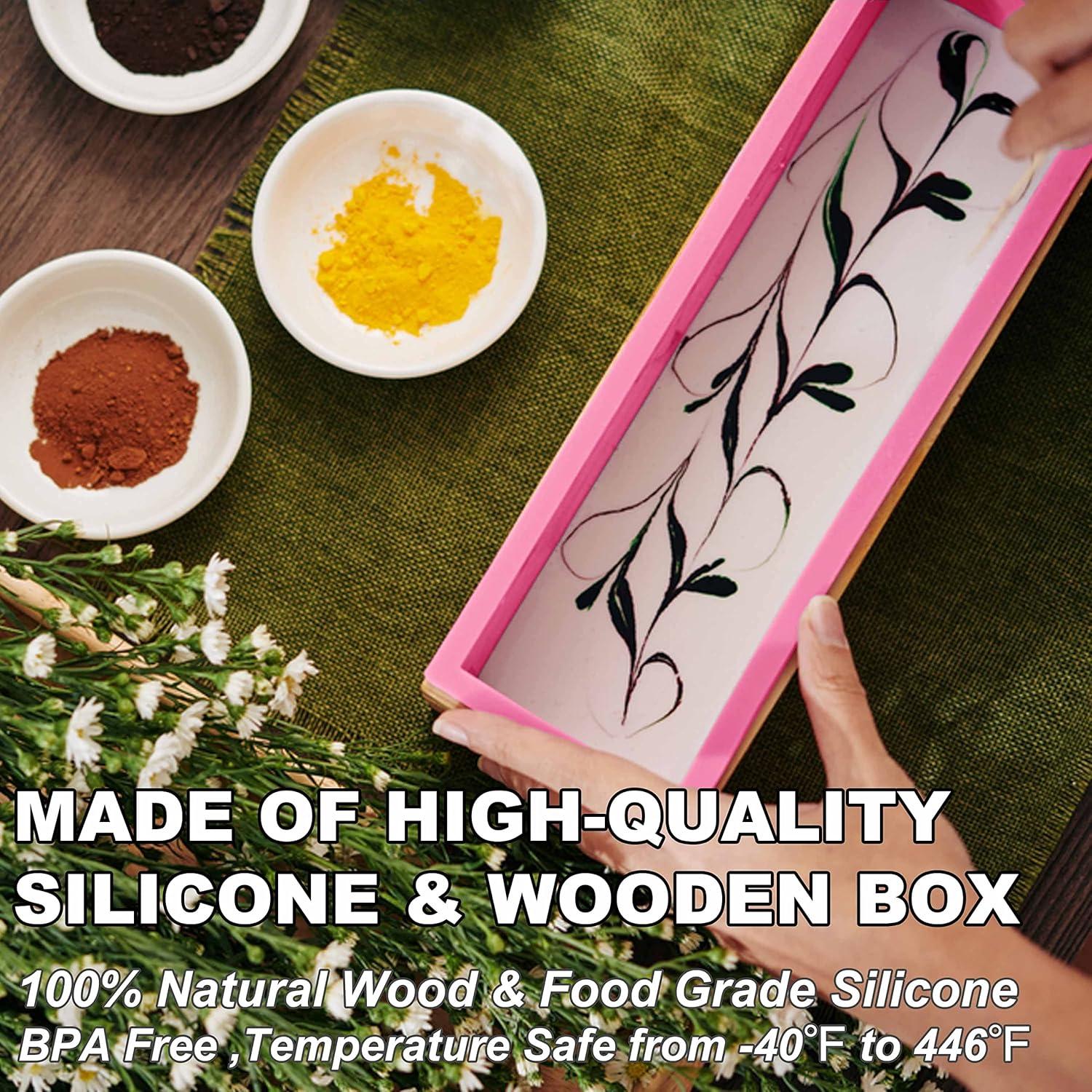 Kit de Molde de Jabón LERYKIN con Cortador de Acero Inoxidable