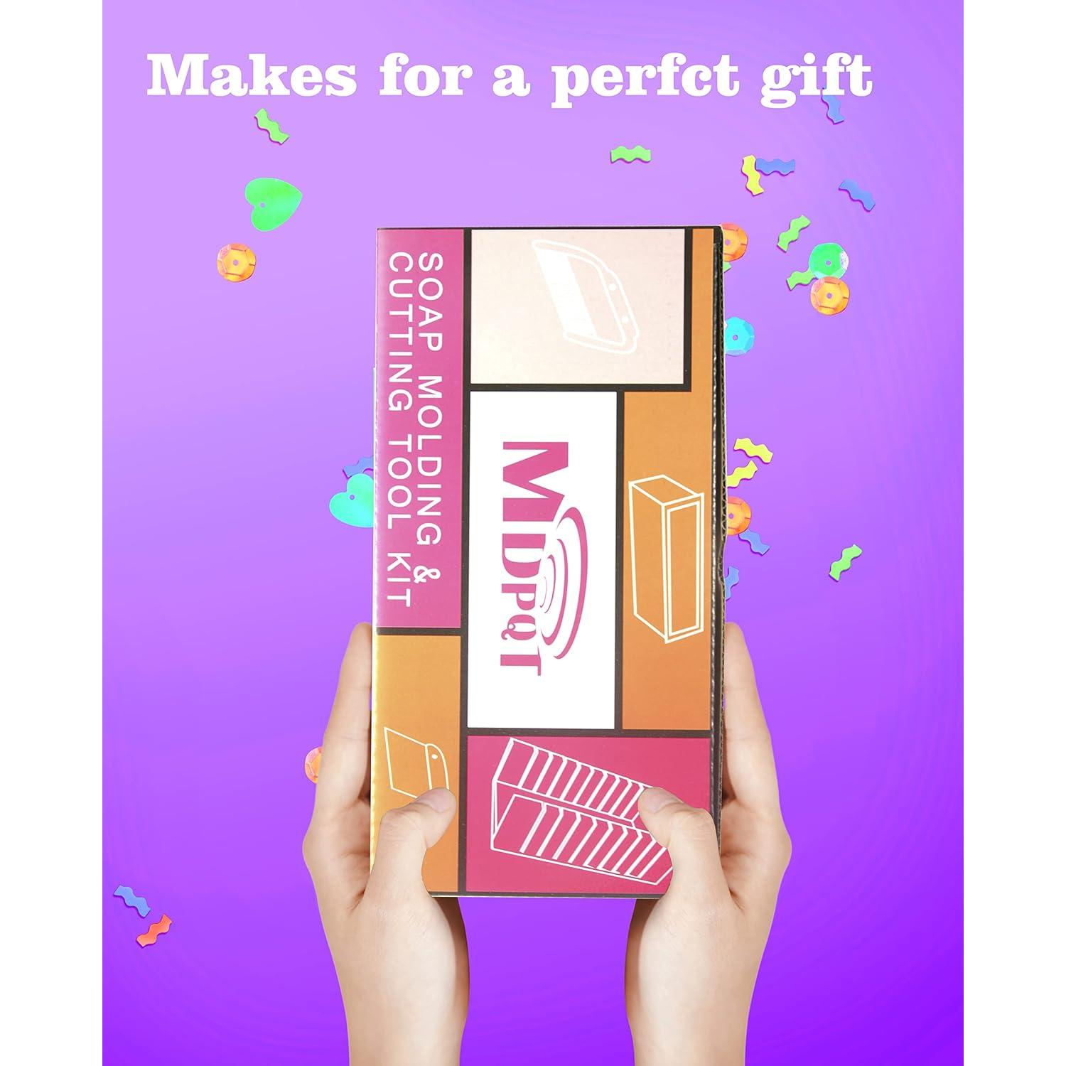 Kit de moldes de silicona para jabones MDPQT 2 PCS 44oz