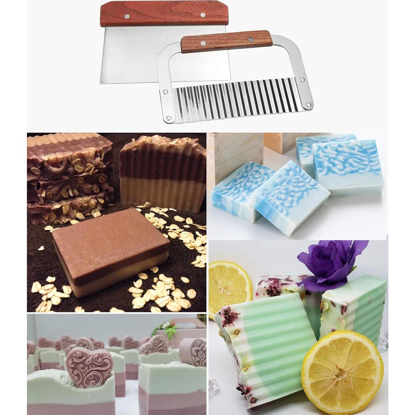 Kit de moldes de silicona para jabones MDPQT 2 PCS 44oz